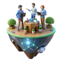 Global Teamwork Collaborative Innovation on a Connected Platform png
