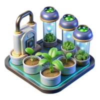 Future of Farming Automated Vertical Hydroponic System png