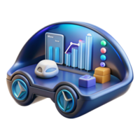 Autonomous Delivery Vehicle Data-Driven Efficiency in Logistics png