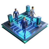 Navigating the Digital Future Business Pathways in a Tech-Driven World png