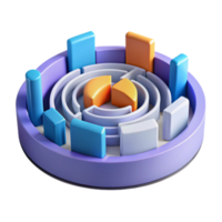 Navigating Data A Maze of Charts and Graphs png