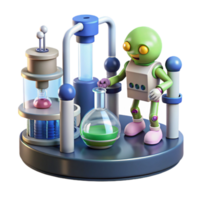 Robot Scientist in a Lab Experiments and Discoveries png