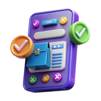 Mobile App UI Design Checklist Portfolio Features png
