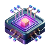 Advanced Computing Core High-Performance Processing Unit png