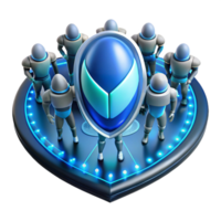Cybersecurity Robust Network Protection with AI-Powered Defense png