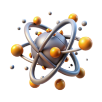 Atomic Structure Exploring Subatomic Particles and Orbits png