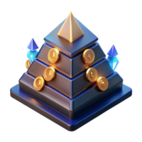 Cryptocurrency Pyramid A Visual Representation of Asset Allocation png