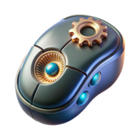 Futuristic Computer Mouse Mechanical Design, Advanced Technology png