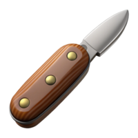 3D Render of a Pocket Knife Illustration png