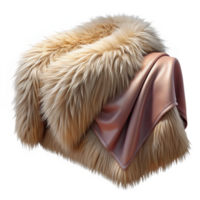 Faux Fur and Satin Fabric Texture png