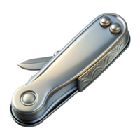 Metallic Multi-Tool with Folding Blades png
