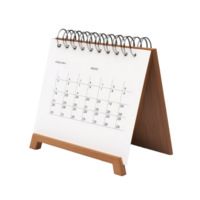 A tabletop calendar displaying the month of April, highlighting dates and daily planner features for organization, table calendar 2023 april isolated on transparent background png