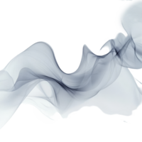 Abstract flowing forms create an elegant composition against a minimalistic transparent background, powerful abstract transparent background png