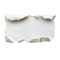 Torn note paper on a transparent background showcasing a unique texture and blank space for writing or drawing ideas, Torn note paper on transparent backgroundfile png