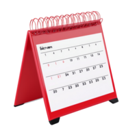 Table calendar for February displayed on a clean transparent background, highlighting dates and layout, table calendar 2023 february isolated on transparent background png