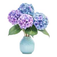 Stunning Hydrangea Bouquet on transparent background. png