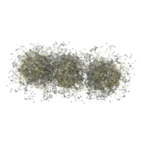 Collection of grass isolated on transparent Canvas from the top view png