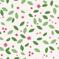 Print. minimalistic floral seamless pattern featuring fields flowers and hearbs. Perfect for wrapping, textile, fabric, cover and more vector