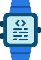 Smartwatch Flat Illustration Icon Design vector