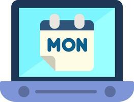 Cyber Monday Flat Illustration Icon Design vector