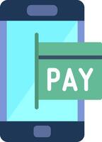 Payment Method Flat Illustration Icon Design vector