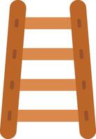 Ladder Flat Illustration Icon Design vector