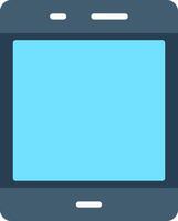 Tablet Flat Illustration Icon Design vector