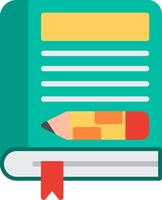 Guide Flat Illustration Icon Design vector
