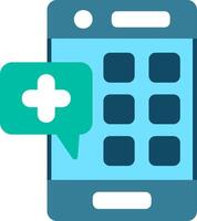 Application Flat Illustration Icon Design vector