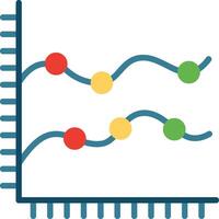 Smooth Glyph Two Colors Flat Illustration Icon Design vector