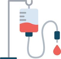 Iv Flat Illustration Icon Design vector