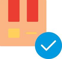 A check mark and a credit card icon vector