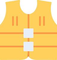 Vest Flat Illustration Icon Design vector