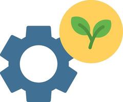 Ecology Flat Illustration Icon Design vector