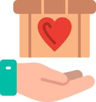 Funding Flat Illustration Icon Design vector
