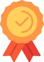 Credibility Flat Illustration Icon Design vector