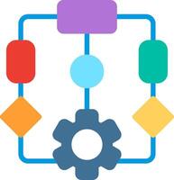 Program Flat Illustration Icon Design vector