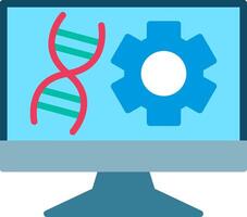 Technology Flat Illustration Icon Design vector