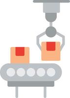 Production Flat Illustration Icon Design vector