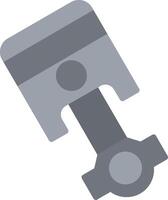 Piston Flat Illustration Icon Design vector