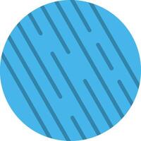 Uranus Flat Illustration Icon Design vector