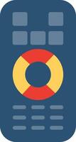 Remote Control Flat Illustration Icon Design vector
