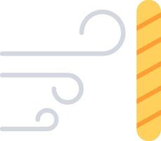 Wind Proof Flat Illustration Icon Design vector