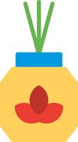 Scent Flat Illustration Icon Design vector