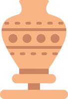 Pottery Flat Illustration Icon Design vector