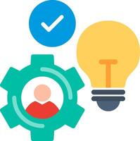 Framework Flat Illustration Icon Design vector