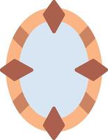 Frame Flat Illustration Icon Design vector
