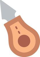 Threader Flat Illustration Icon Design vector