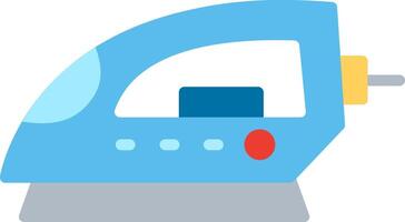 Ironing Flat Illustration Icon Design vector