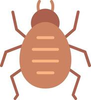Mite Flat Illustration Icon Design vector